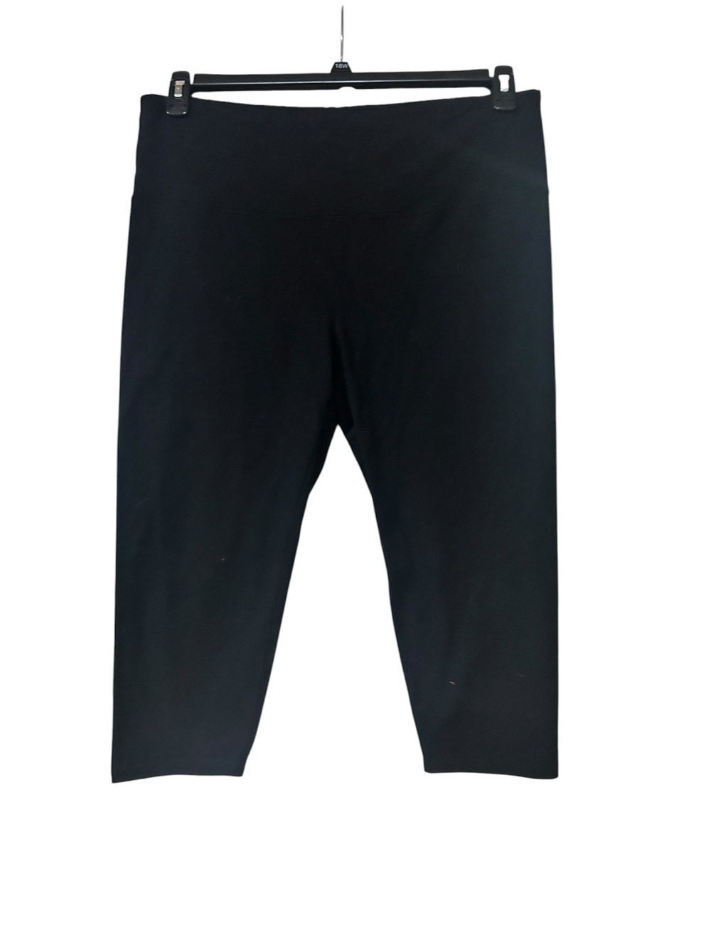 Women’s Black Capri Leggings - Classic Stretch Fit